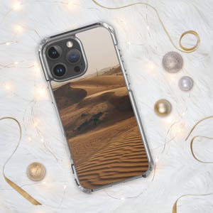 Etui Sand Nature Clear na iPhone'a, etui na telefon z parodią mema z kotem, inspirujące etui na iPhone'a 16 Pro Max, 15 Plus, 14, 13, 12, prezent dla taty.