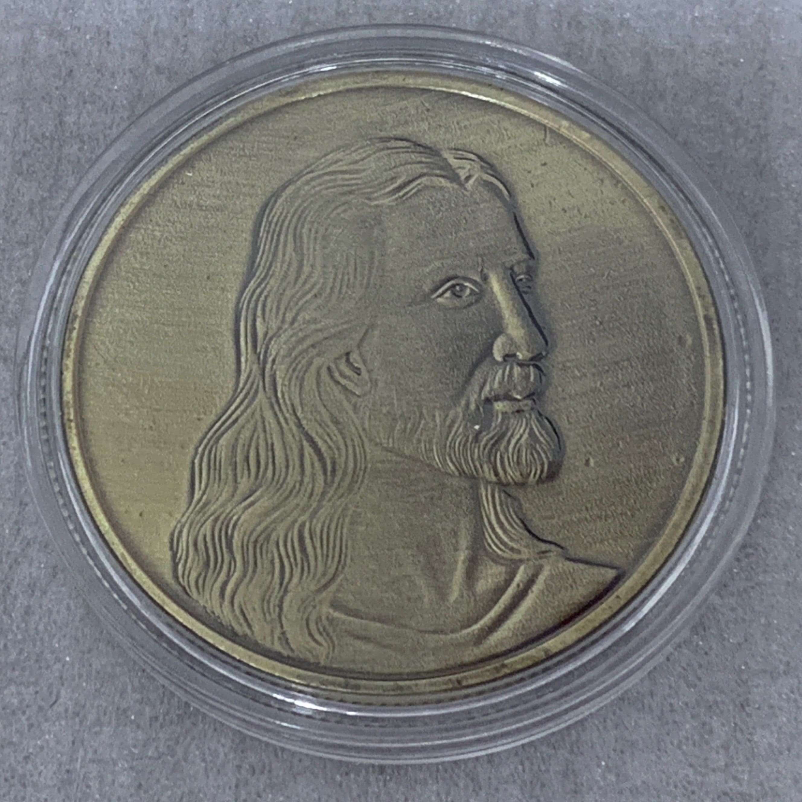 Jesus Christ Last Supper Coin - Etsy Canada