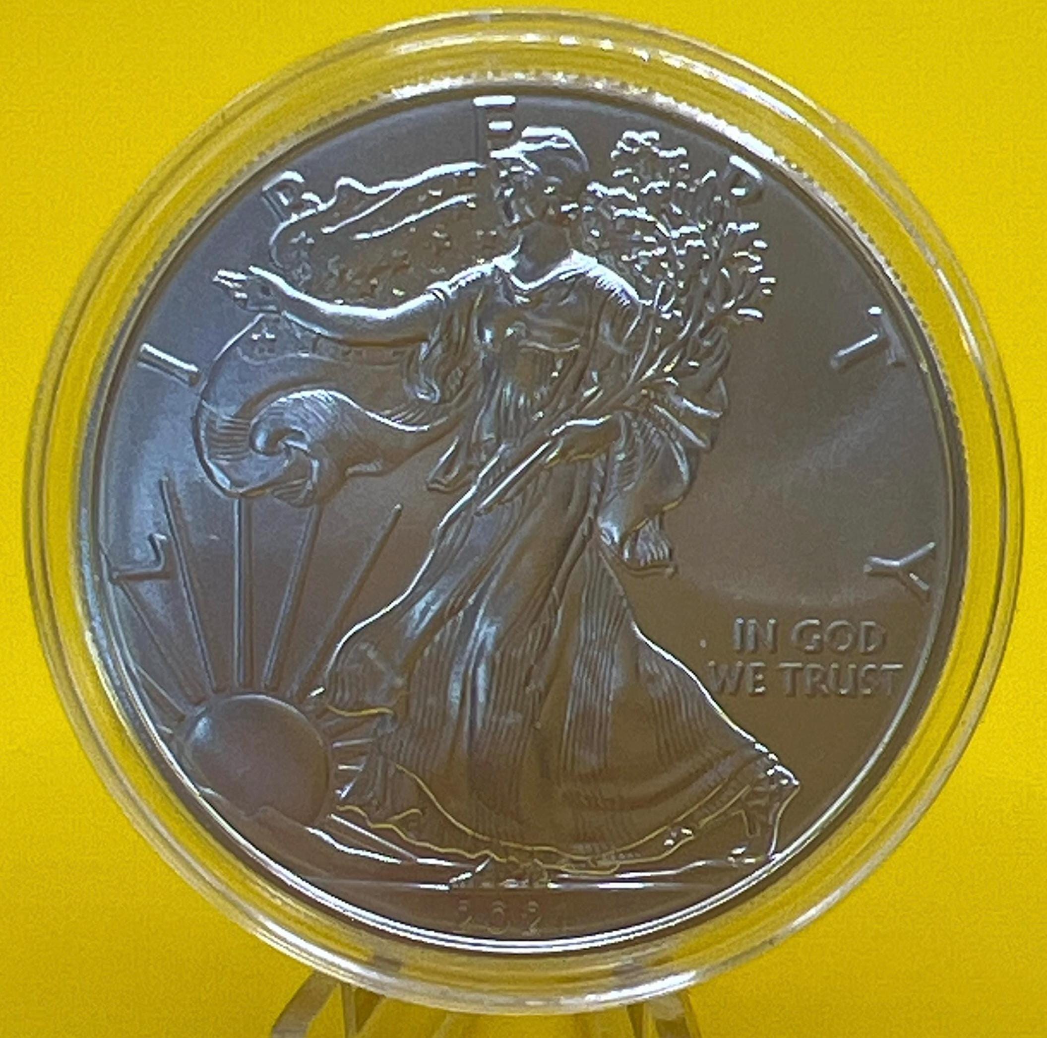 2021年 アメリカン シルバー イーグル タイプ2 .999 純銀 BU - Etsy 日本