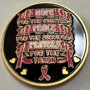 Brustkrebs-Aufklärungsmünze, religiöses Andenken der Heiligen Agatha