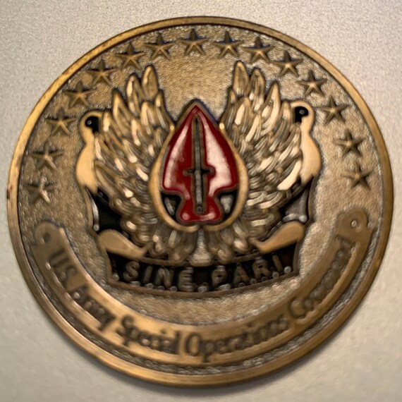 US Army Military Special Operations Coin *** Great Gift for