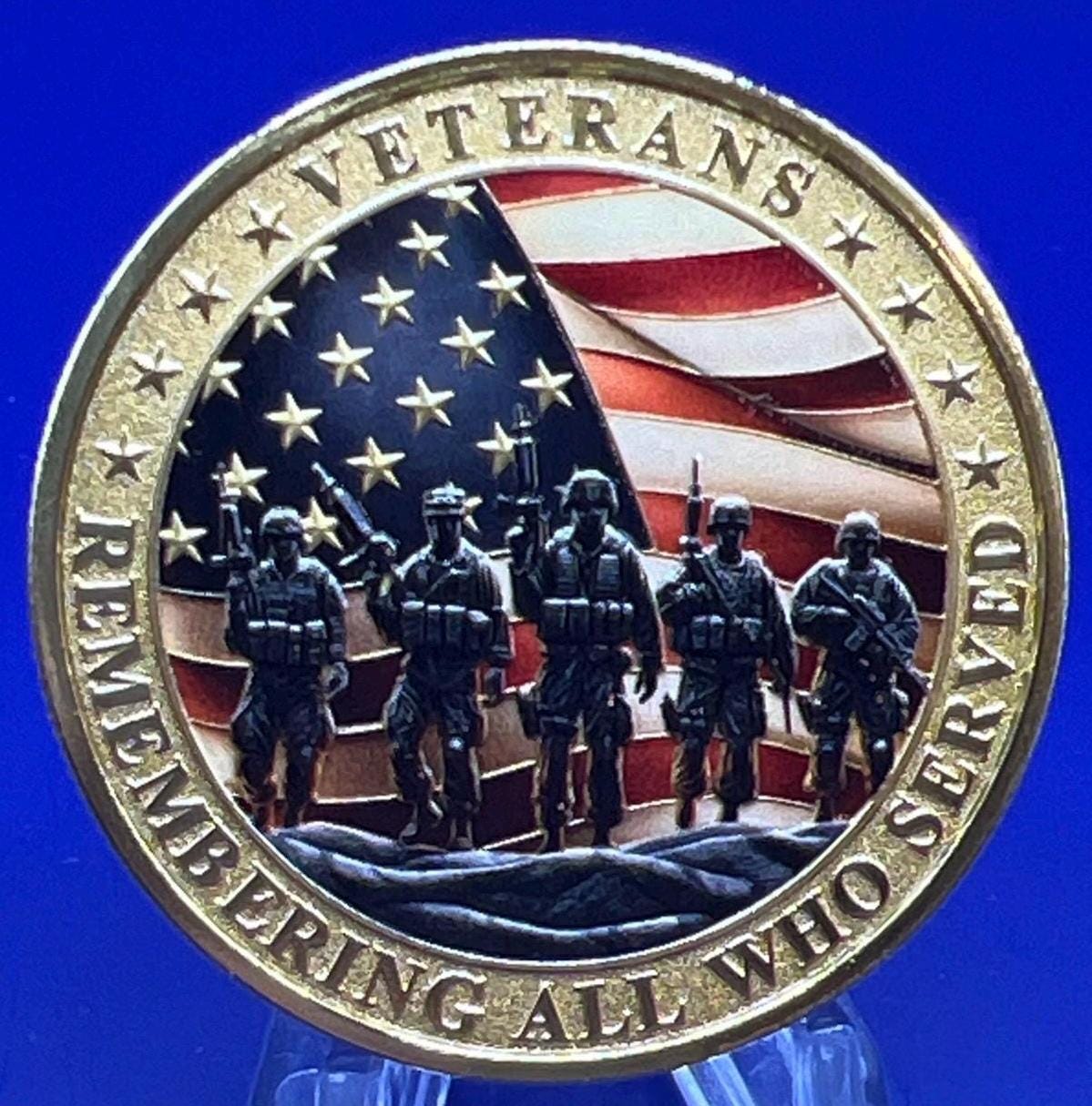 米軍チャレンジコイン – 全員から感謝の気持ちを贈られました - Etsy 日本