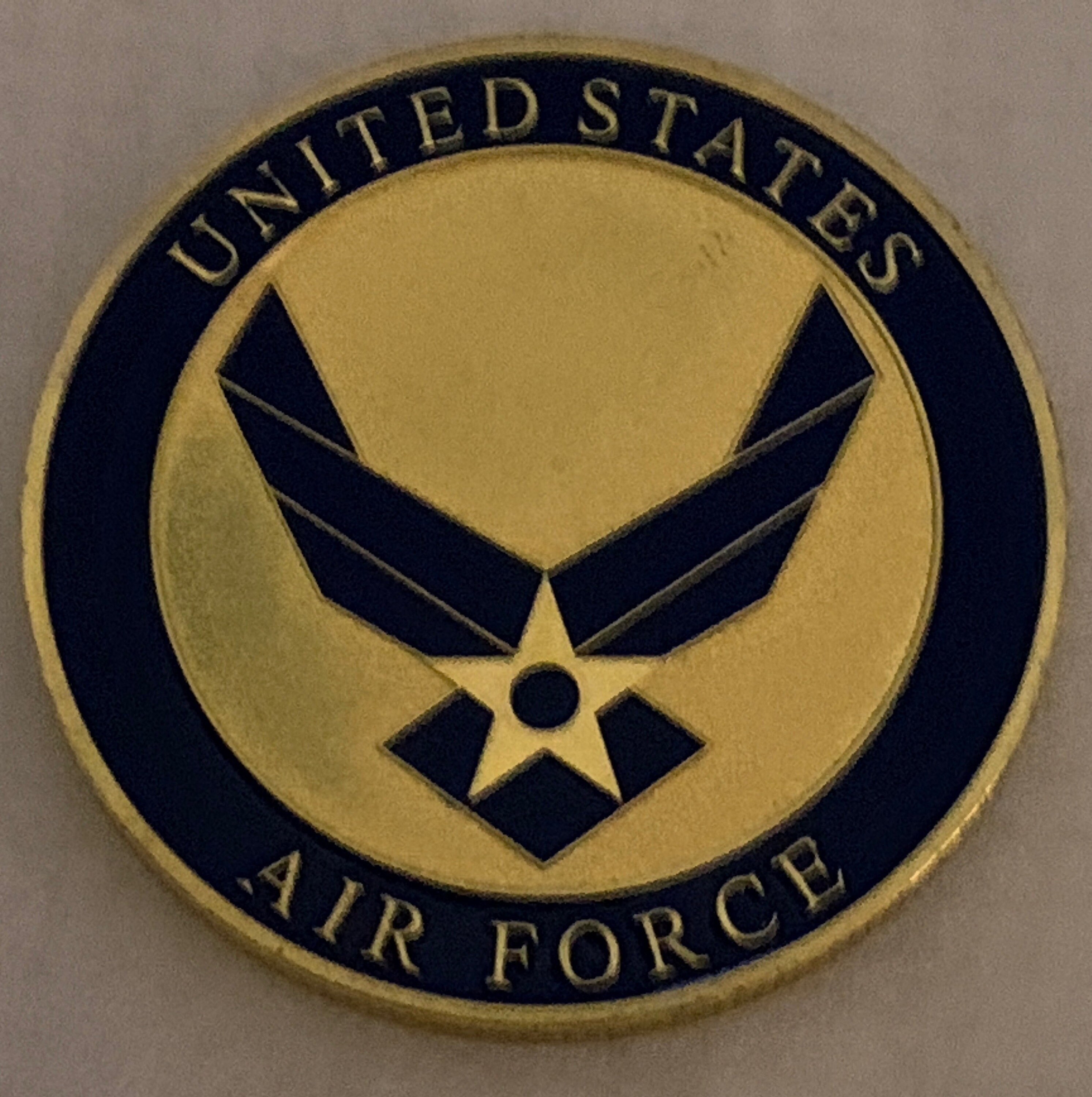 アメリカ空軍 チャレンジコイン チャレンジコイン U.S.エアフォース 紋章 記念メダル Challenge
