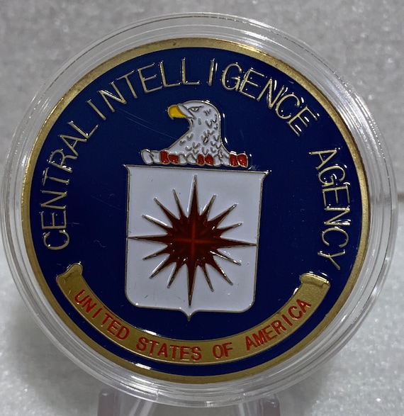 【実物】CIA　中央情報局　チャレンジ CIA アメリカ中央情報局 チャレンジコイン - Etsy 日本