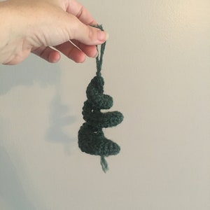 Crochet Pattern: Christmas Tree Ornament Pattern Twisty Tree image 3