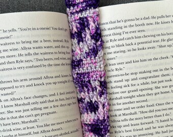 Pretty Bookmark Crochet Pattern  - Easy Project for Book Lovers and Crocheters | Quick gift!