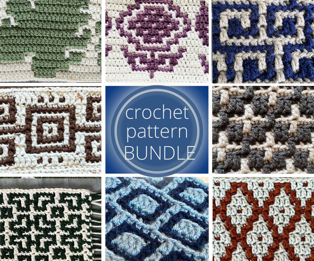 PDF 11 Mosaic Crochet Patterns BUNDLE With Charts A Set Of Beginner Il 1080xN.4886289904 Ofcu