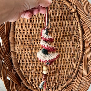 Crochet Pattern: Christmas Tree Ornament Pattern Twisty Tree image 2