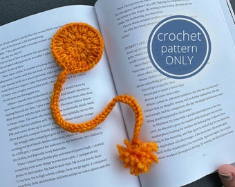 Granny Circle Crochet Bookmark Pattern: Easy Beginner Project (PDF Pattern)