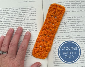 Granny Rectangle Crochet Bookmark Pattern: Beginner Project (PDF Pattern)
