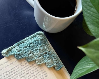 C2C Corner Bookmark Crochet Pattern - Easy Project for Book Lovers and Crocheters