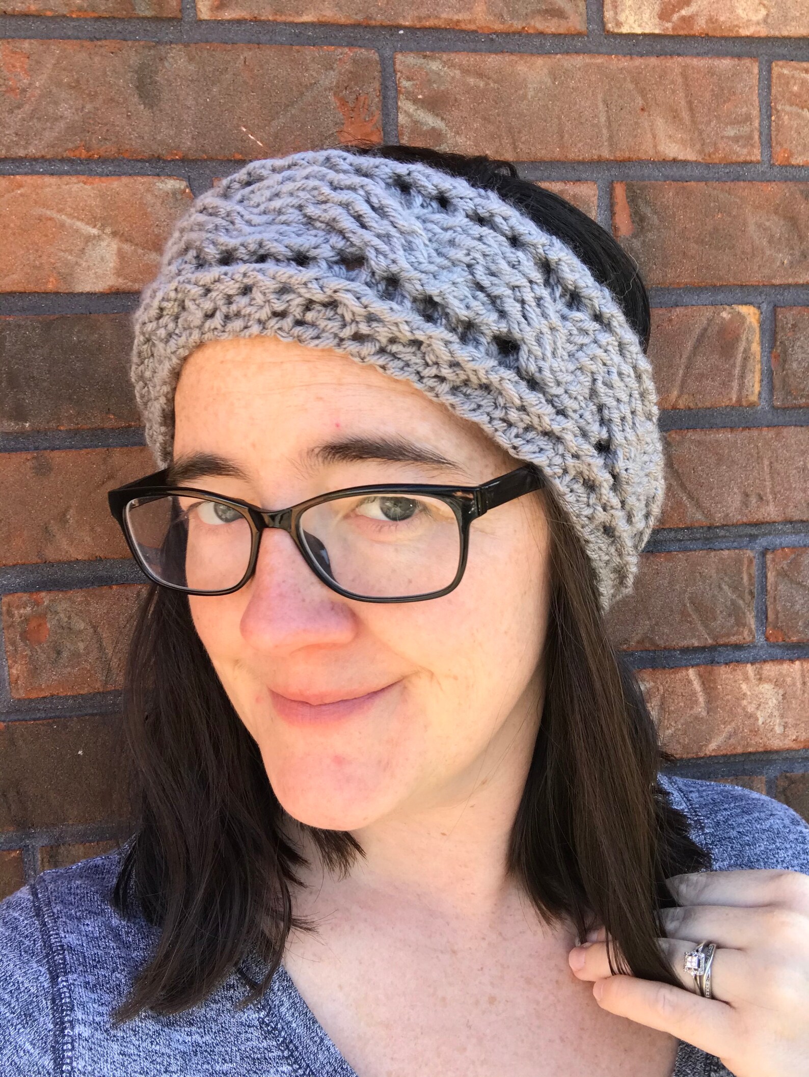 Crochet Pattern: Cozy Cabled Ear Warmer Headband Knit - Etsy