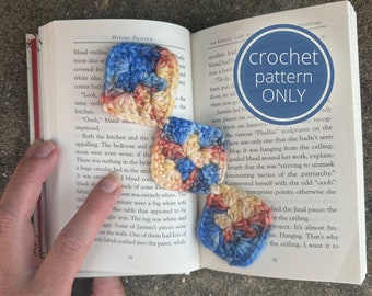 Granny Square Bookmark Crochet Pattern: Beginner Project (PDF Pattern)