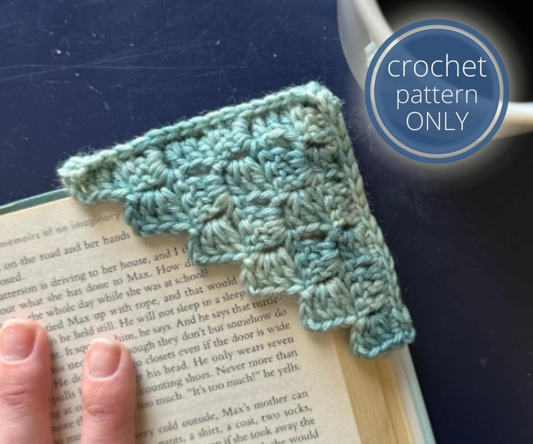 PDF C2c Corner Bookmark Crochet Pattern, Easy Project for