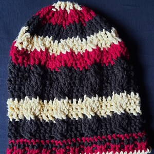 Cozy Cabled Beanie Crochet Pattern Hat Using Worsted Yarn - Etsy