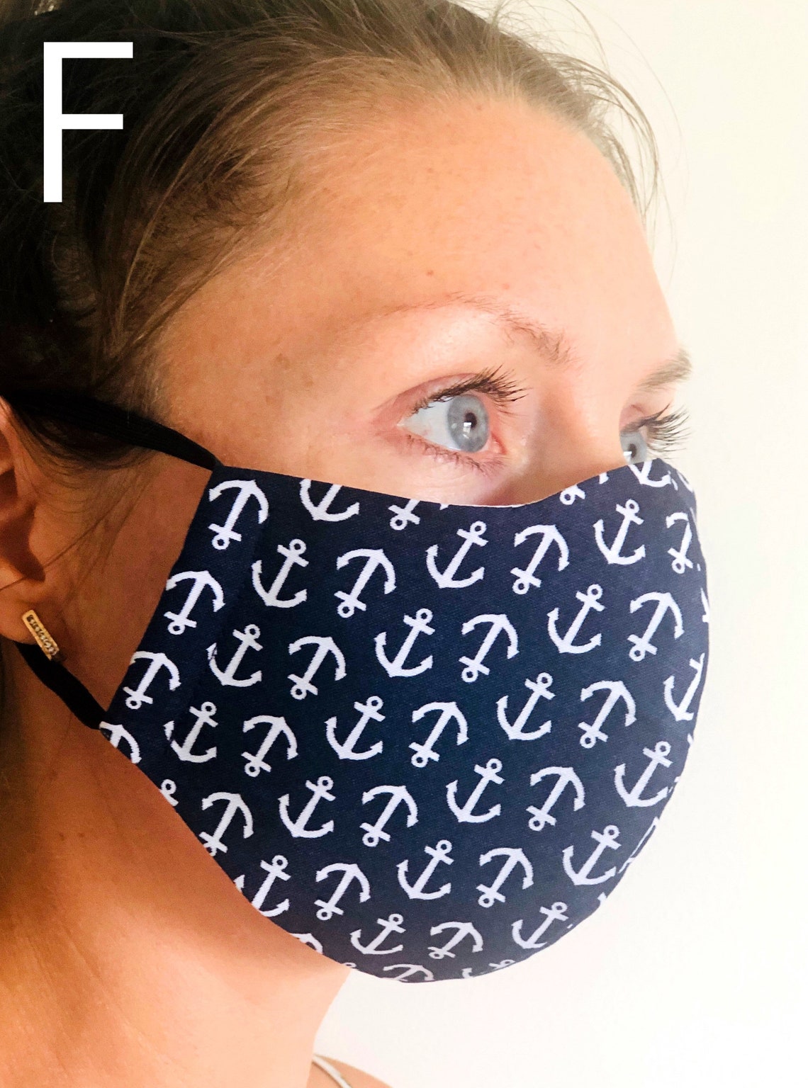 Custom face mask made in the USA washable cotton mask Etsy