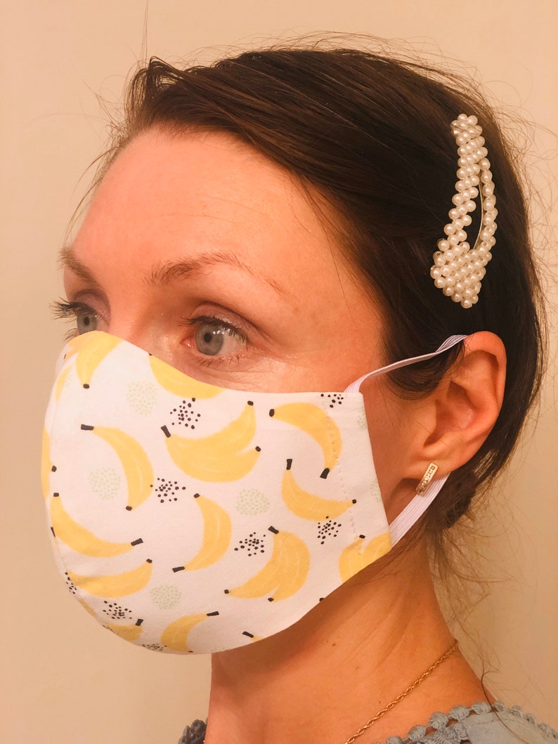 Custom face mask made in the US washable breathing cotton Etsy