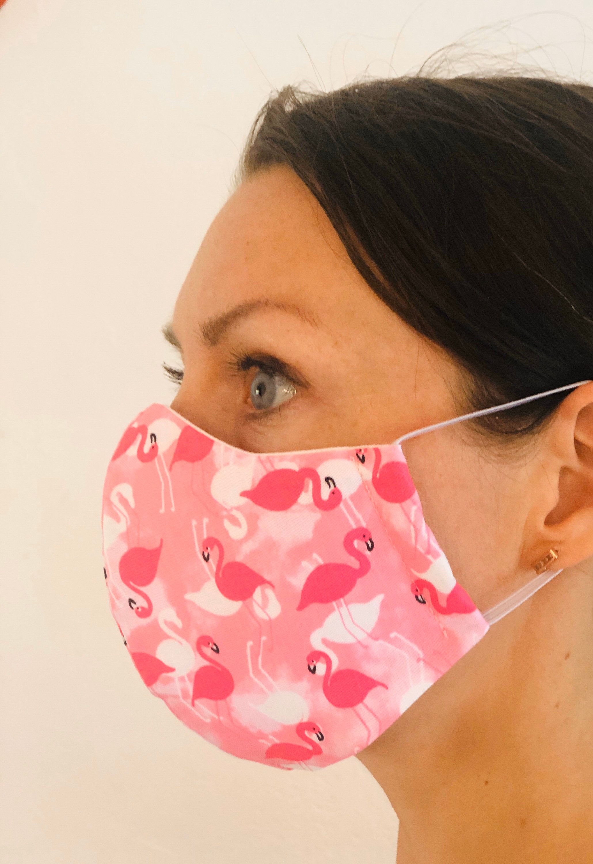 Custom face mask made in the US washable breathing cotton Etsy