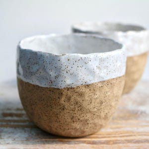 Handmade White Breakfast Bowl - Nordic Style Ceramic Serving Bowl for Cozy Dining