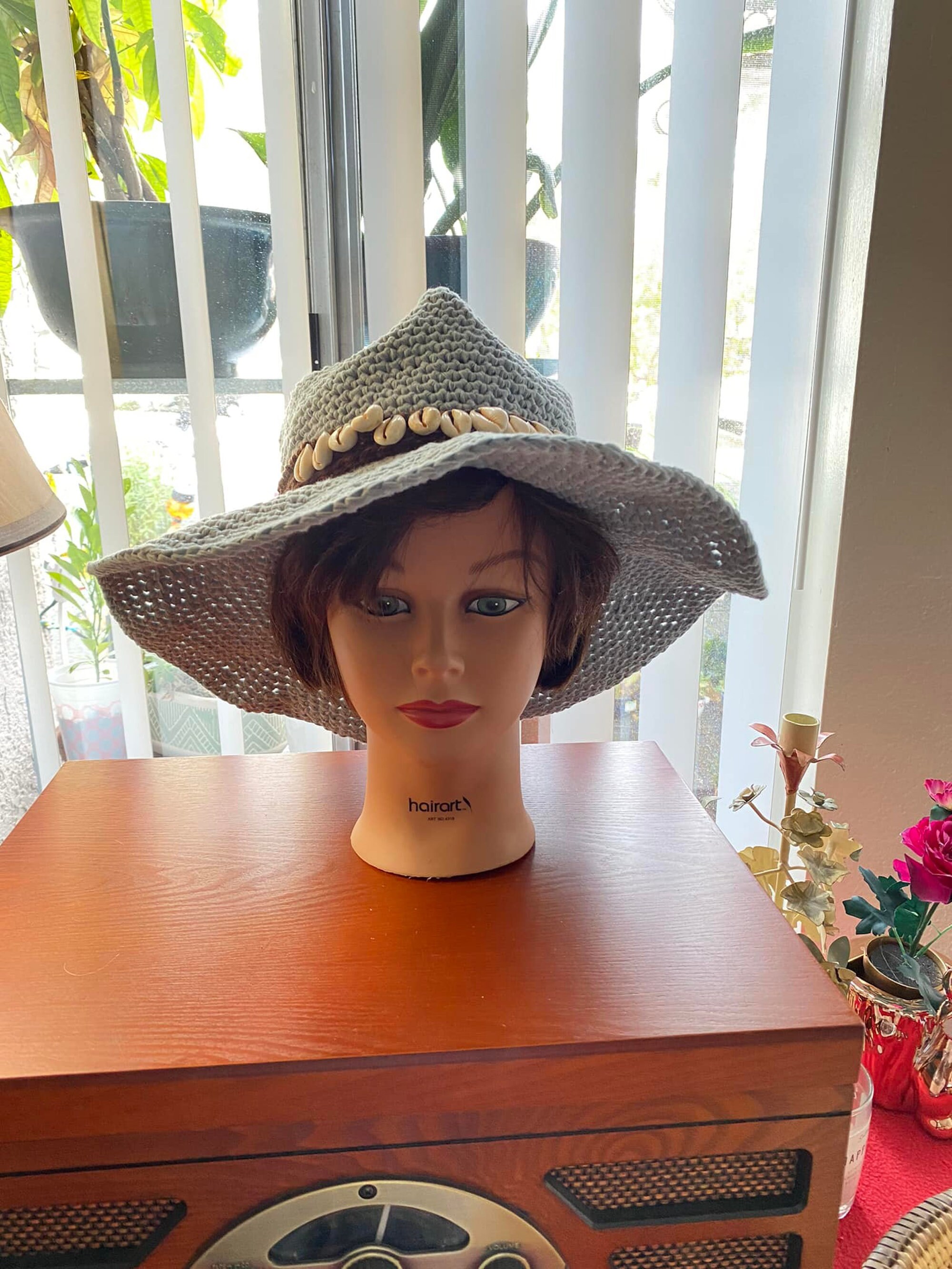 Cleo Fedora Sun Hat | Etsy