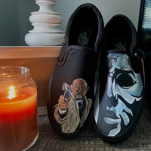 Michael Myers and Dr. Loomis Vans