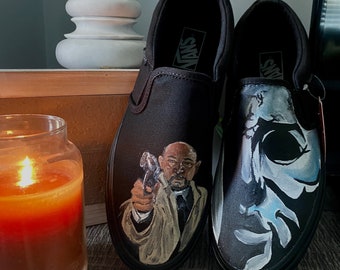 Michael Myers and Dr. Loomis Vans