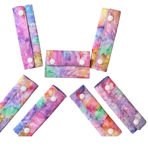 Pavlik Gurtband Bezüge - Pink Tie Dye