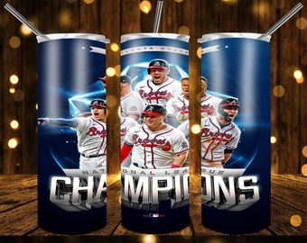 Handgemachter Atlant Braves Champions Tumbler