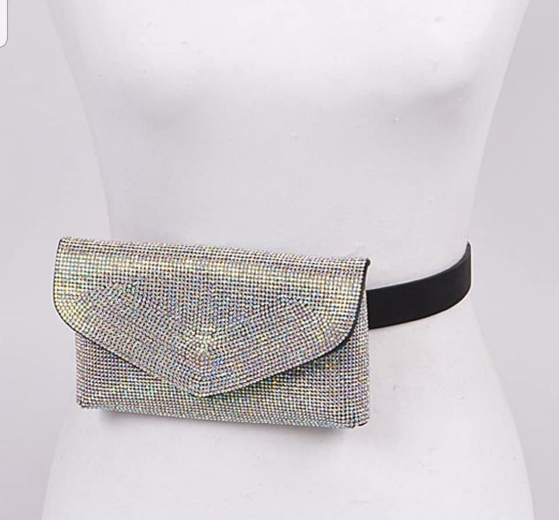rhinestone fanny pack