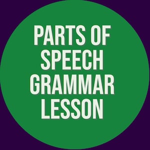 6. KLASSE GRAMMATIKLEKTION - Teile der Sprache - Lehrplan - Grundschule - Bildung - Homeschool - Mittelschule - Unterrichten - Praxis