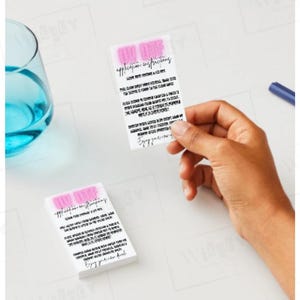 UVDTF Application Instructions png Digital Files Printable File image 2