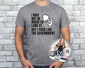 Funny Adult Quote Wall Art Prints | Government Joke (Digital Download)