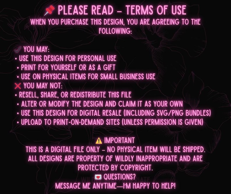 UVDTF Application Instructions png Digital Files Printable File image 7