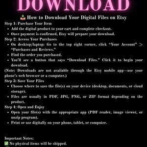 UVDTF Application Instructions png Digital Files Printable File image 6