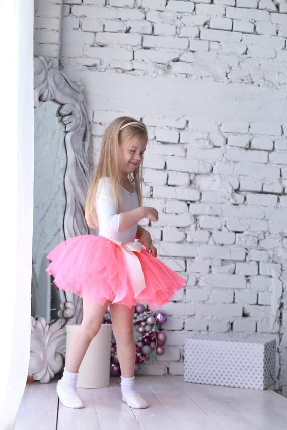 neon pink tutu skirt