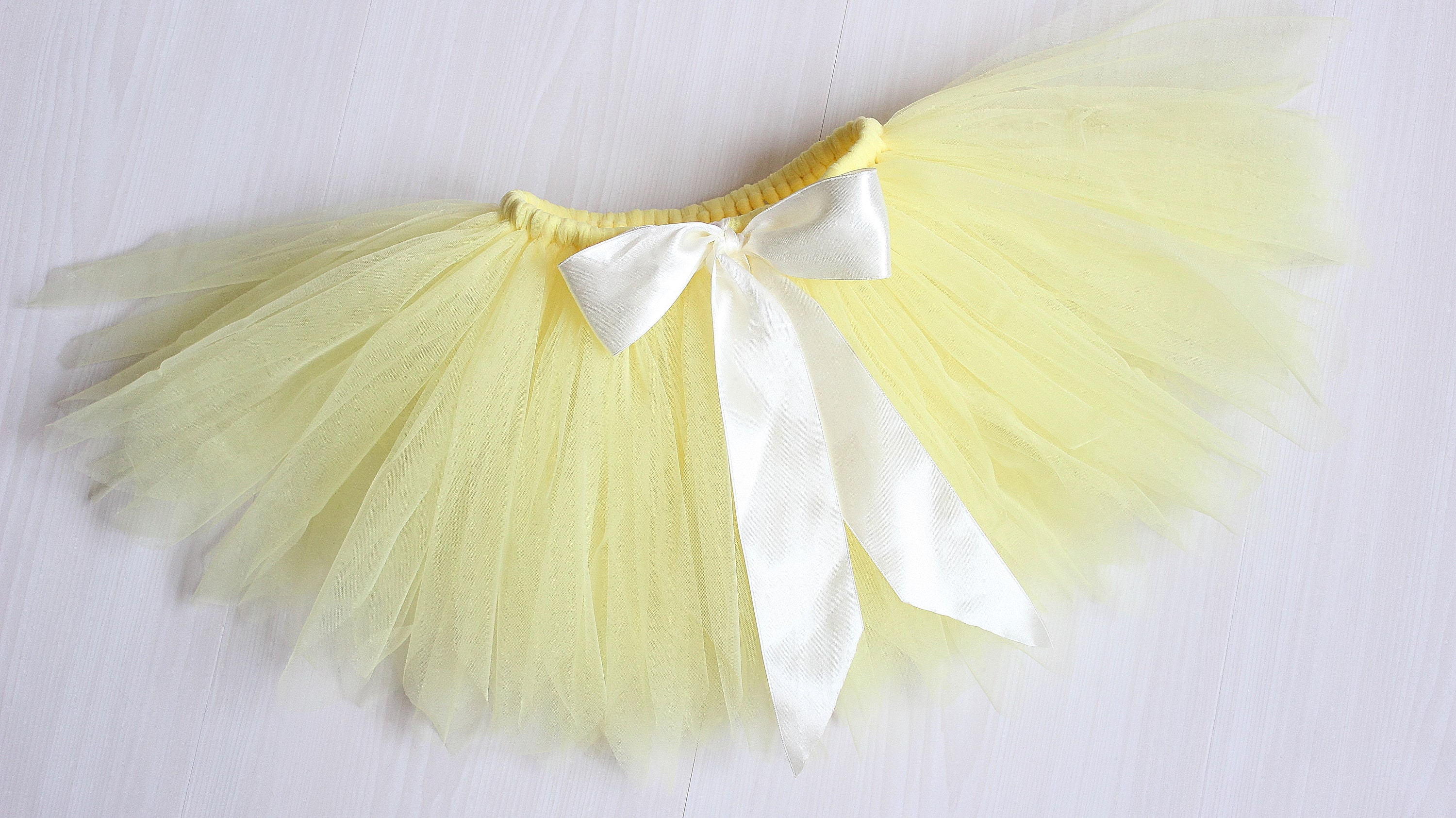 Light yellow tutus for babies 1st birthday girl outfit Etsy