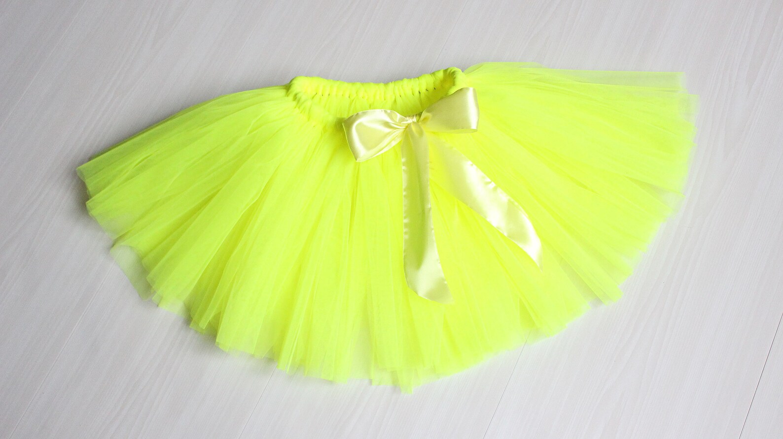 Neon yellow tutus for girls tutu for first birthday Kids Etsy