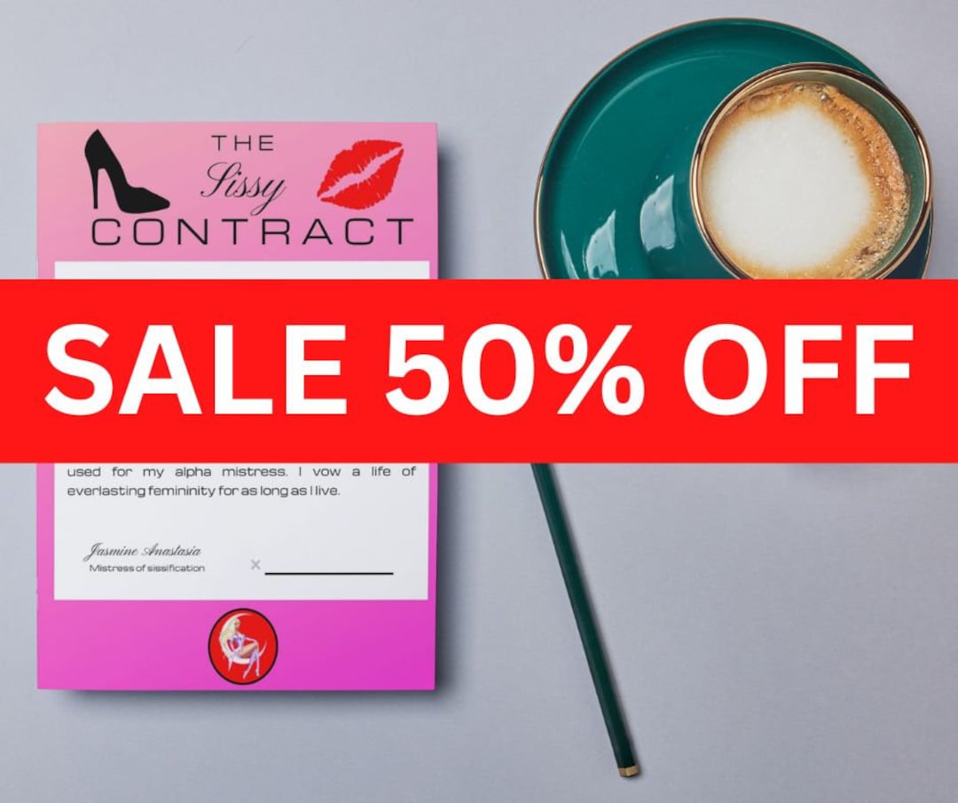 Lifetime of Sissification Contract Forced Feminization - Etsy.de