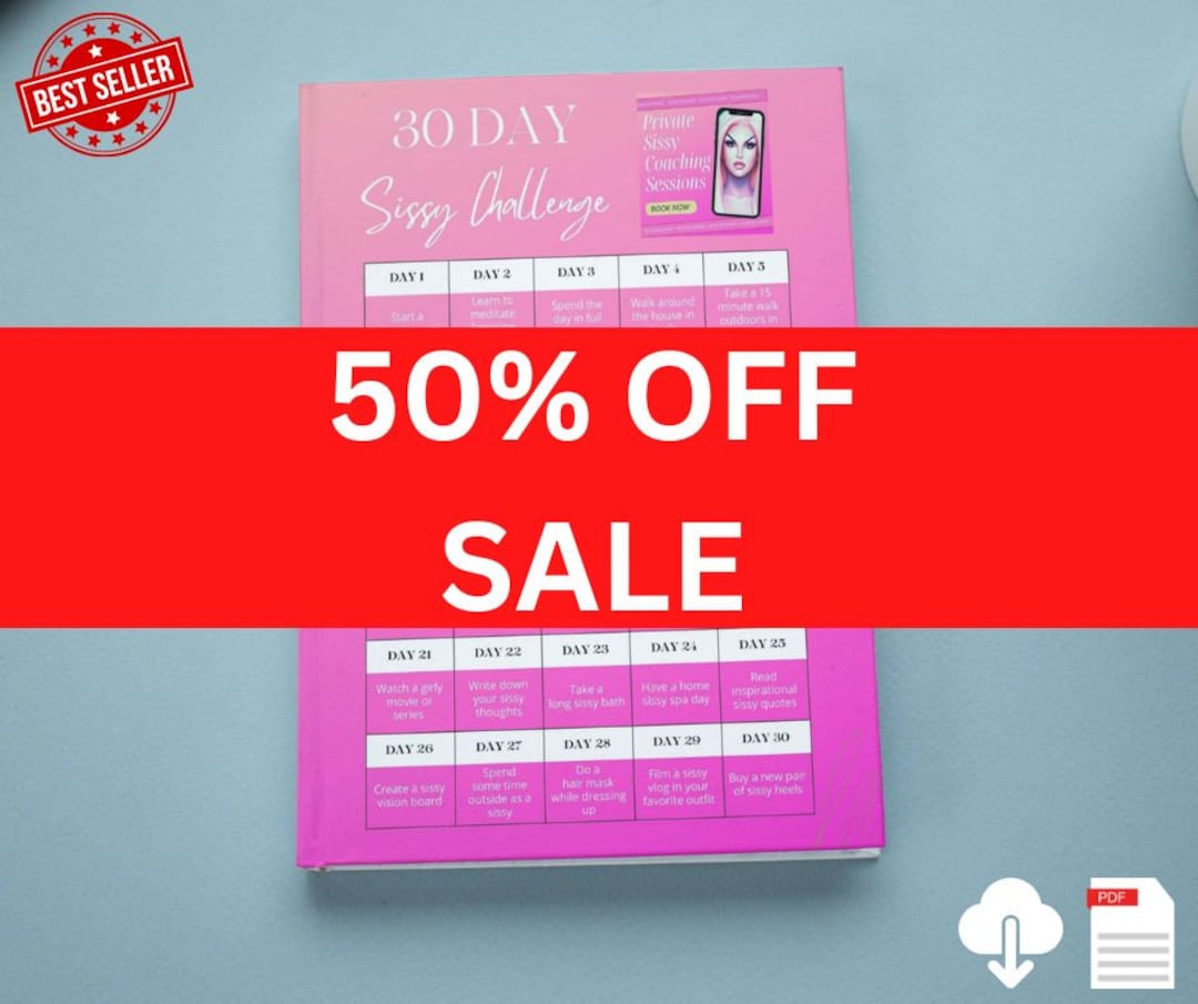 30-day Sissification Challenge Full Sissy Transformation - Etsy Japan