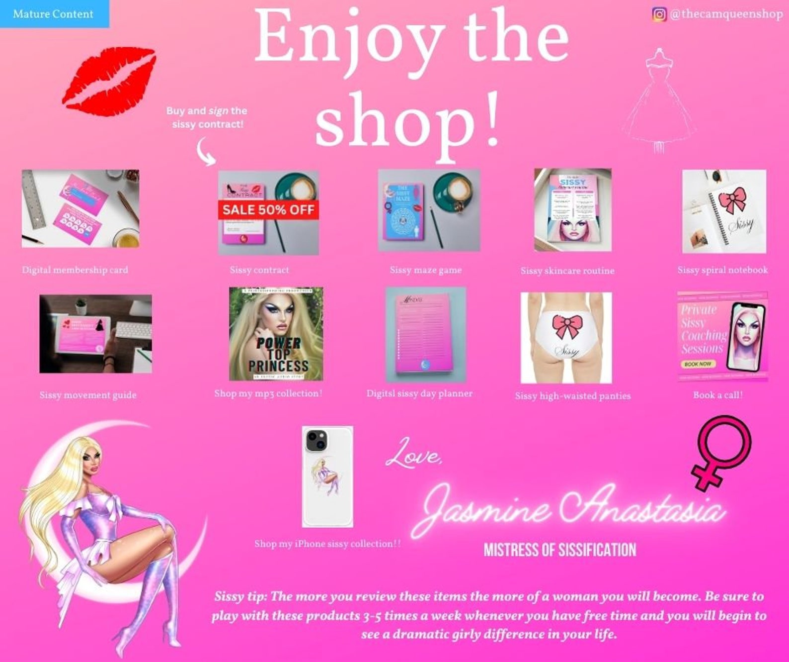 100 Sissy Names PDF, Pick a Sissy Name From 99 Feminine Names