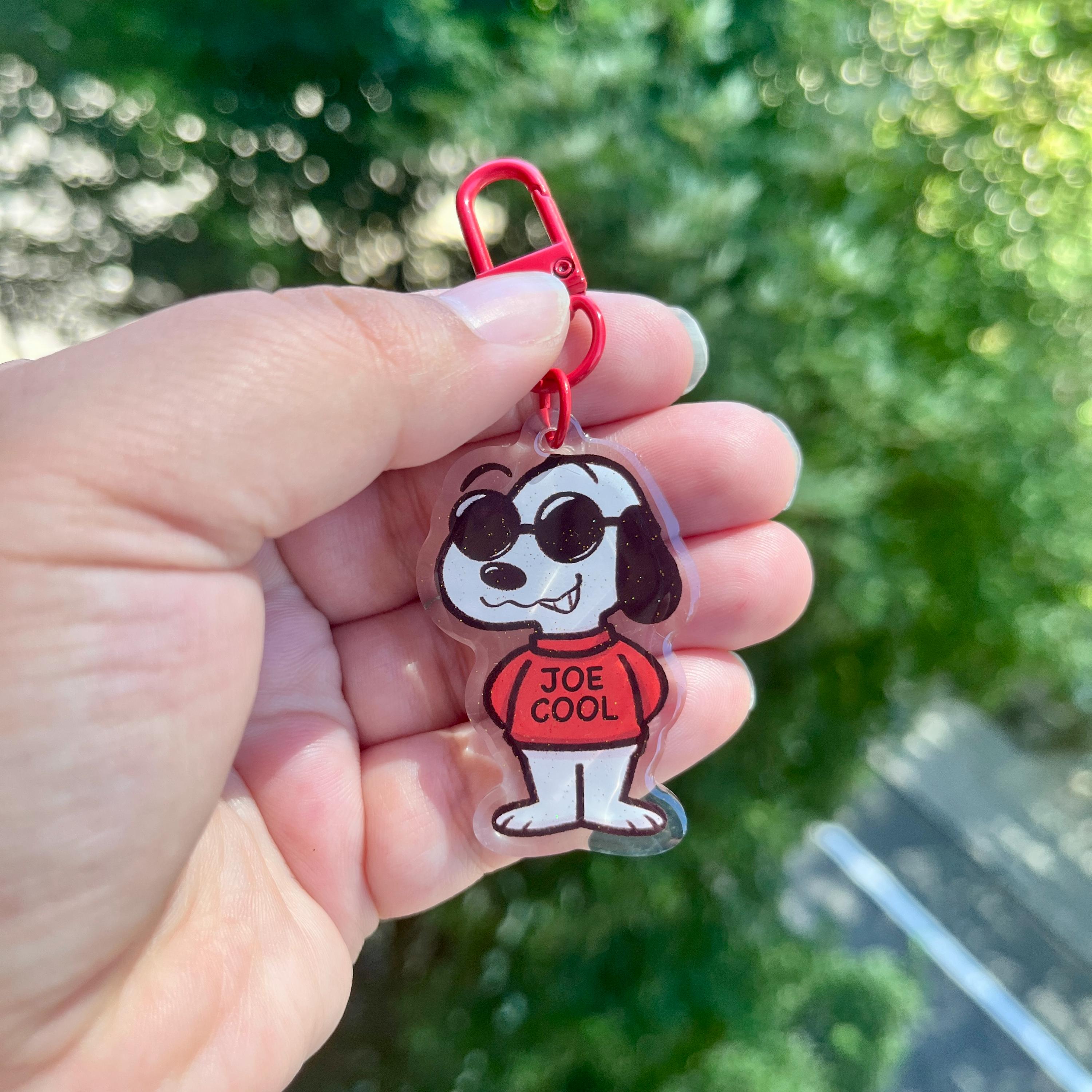 Joe Cool Keychain - Etsy