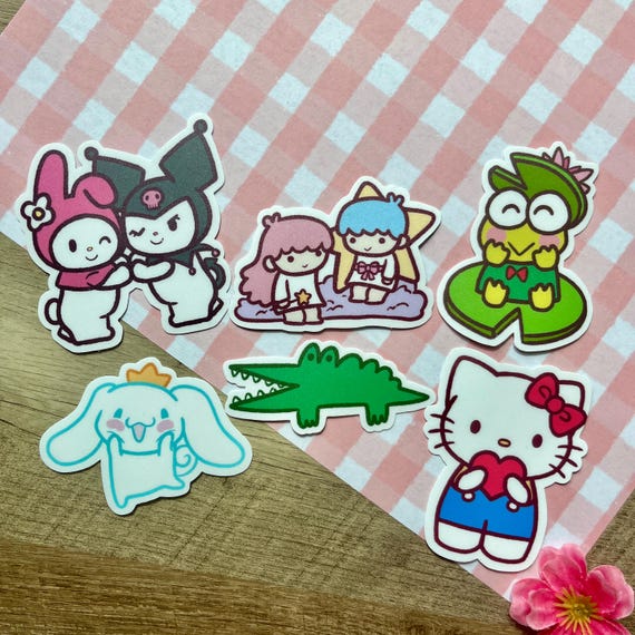 Sanrio Stickers | Hello Kitty | My Melody | Kuromi | Cinnamoroll