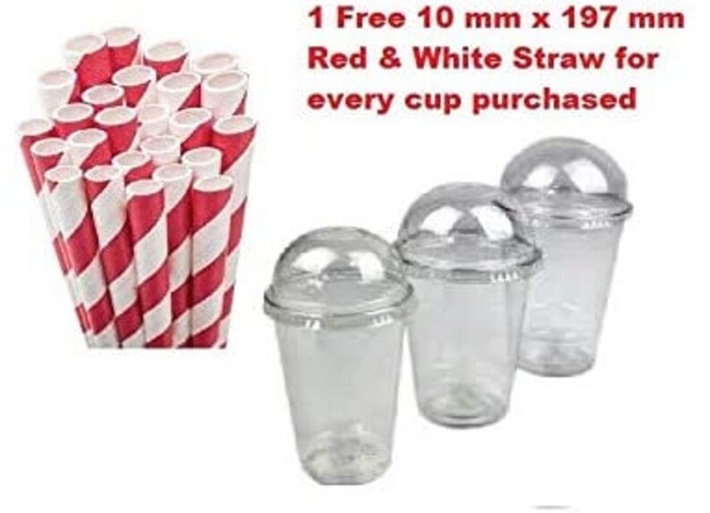 milkshake cups with lids asda