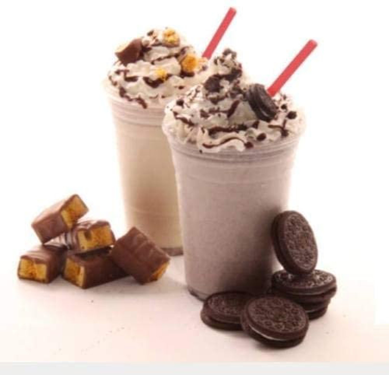 16oz High Quality Milkshake Smoothie Clear Plastic Cups with Etsy