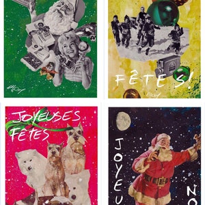 carte de Noël LOT 4