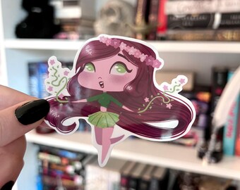 Cutie Modern Persephone Goddess, Single Sticker, Waterproof Vinyl