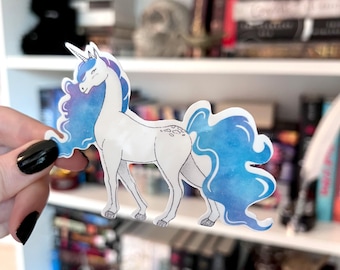 Magical Unicorn, Large Waterproof Sticker