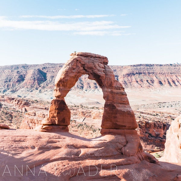 Arches Photography Delicate Arch Moab Southern Utah Arches National Park Vertical Digital Print Photograph