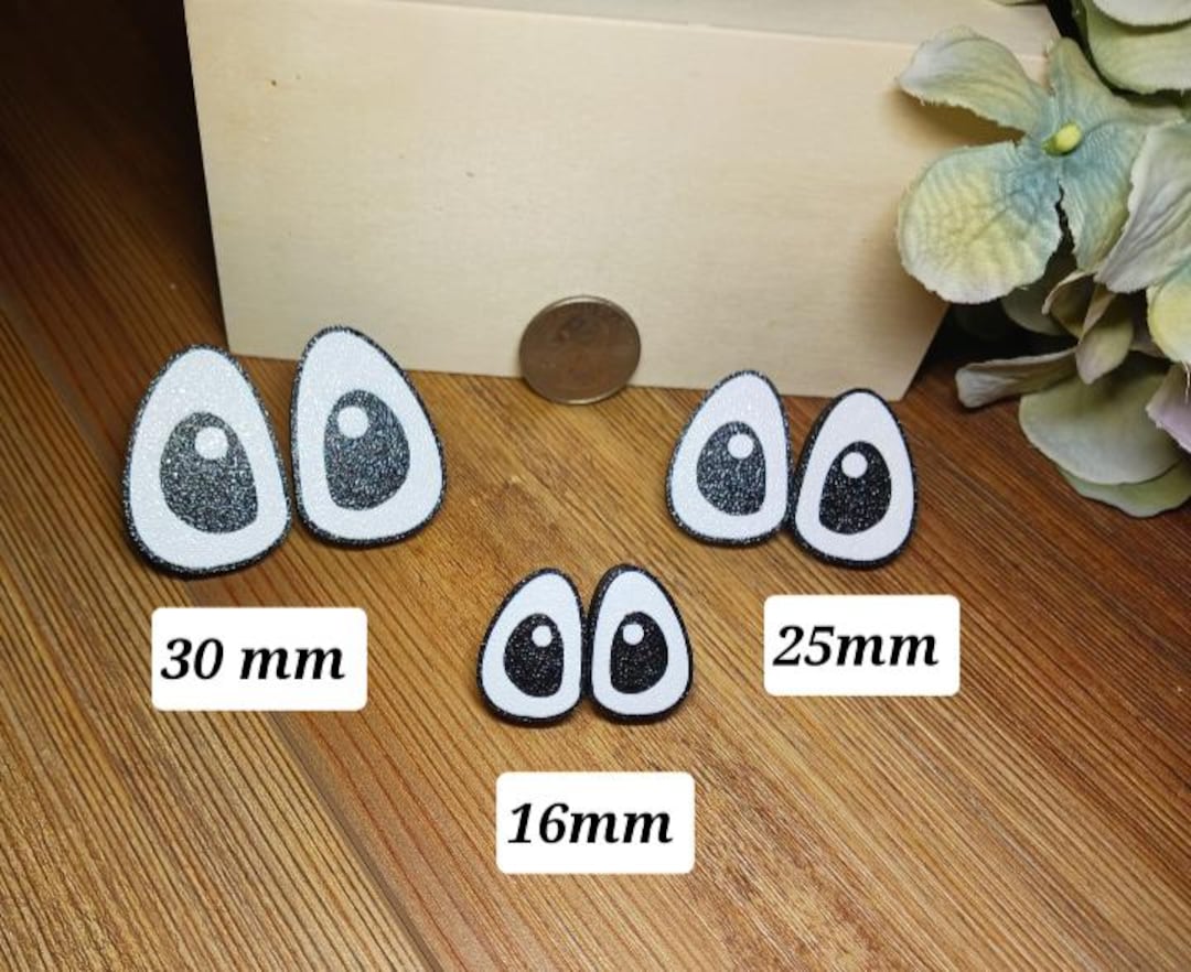 3D Printed Alien Safety Eyes: Plushie Crochet/knitting Supplies - Etsy