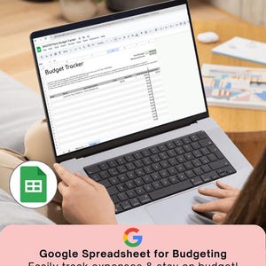 Google Spreadsheet for Budgeting to track expenses and stay on budget.